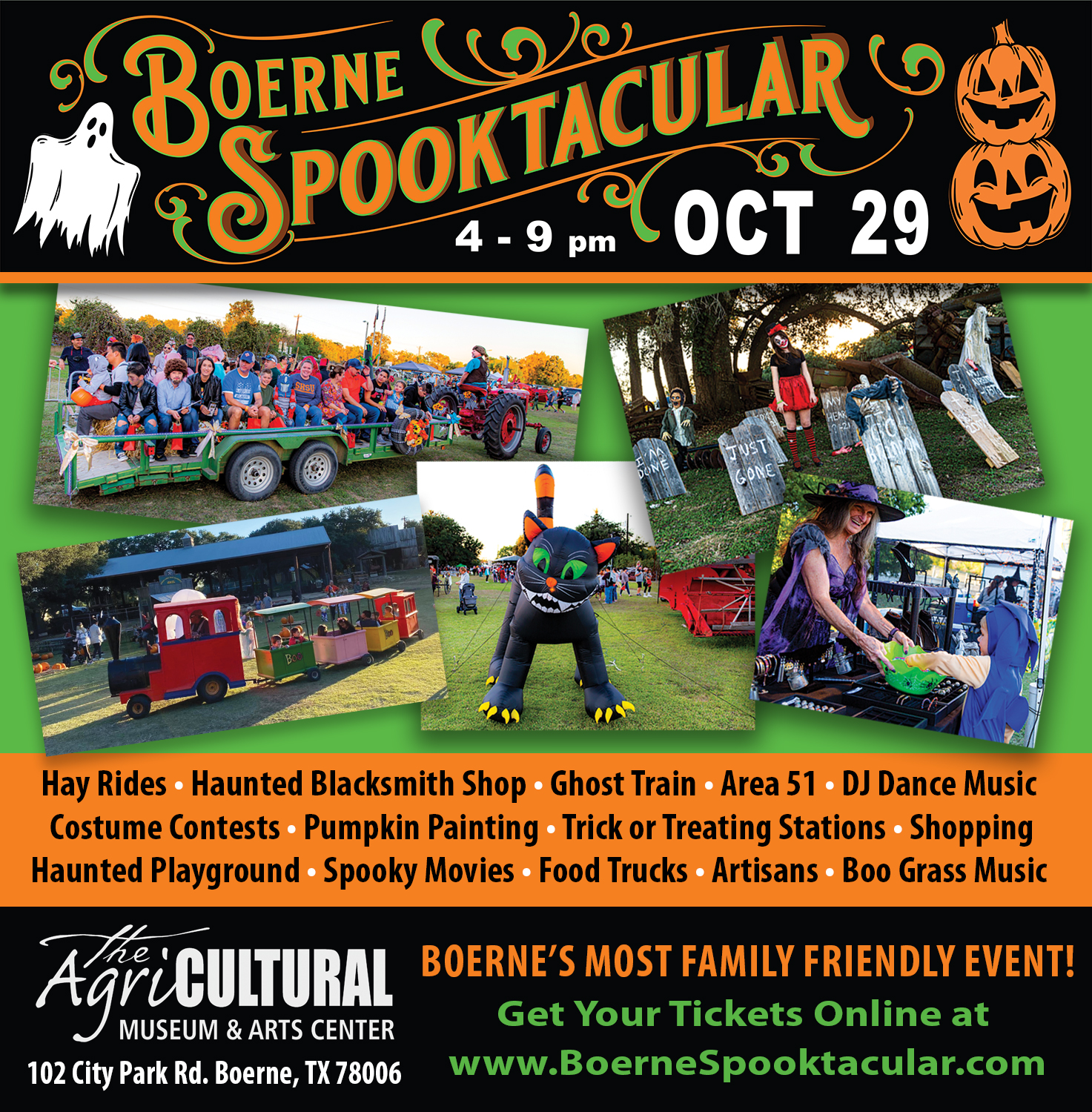 Boerne Spooktacular | The AgriCultural Museum and Arts Center